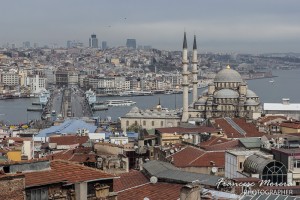 Panoramic from the roof of Buyuk Valide Han