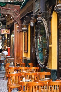 Cafe Fishawy en Khan el-Khalili
