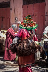 Aguador en el zoco de Marrakech